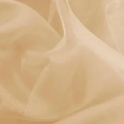 Organza champagne