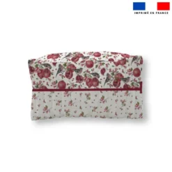 Pack couture trousse de toilette - Motif grenade