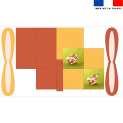 Panier de Pâques imprimé bébé renard - Création Stillistic