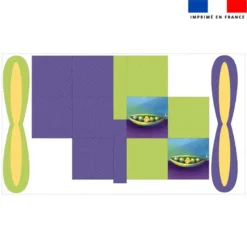 Panier de Pâques imprimé poussin - Création Stillistic