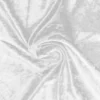 Panne de velours blanche