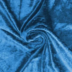 Panne de velours bleue