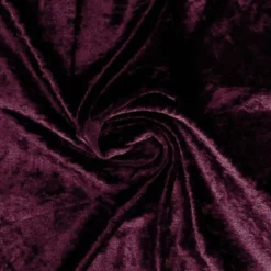 Panne de velours lie de vin