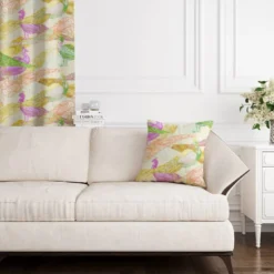 Paon coloré - Fond crème - Création Lili Bambou Design