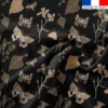 Papillons bruns - Fond noir - Création Lili Bambou Design