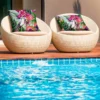 Paradis tropical - Fond vert - Création Lili Bambou Design
