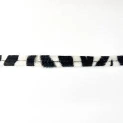 Passepoil doux 10 mm zèbre