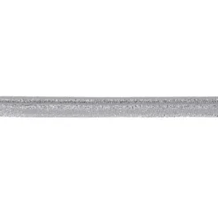 Passepoil lurex argent 15 mm
