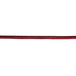 Passepoil lurex rouge 10mm