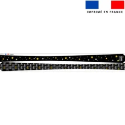 Patron cravate réversible motif bonne année
