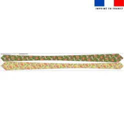 Patron cravate réversible motif lapin printanier - Création Stillistic