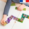 Patron imprimé pour jeu de dominos motif animaux Lou-Sticks - Création Stillistic