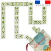 Patron imprimé pour jeu de dominos motif petit poussin de Pâques