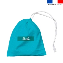 Patron imprimé pour jeu de puzzle 2 en 1 motif rhino et écureuil- Création Stillistic