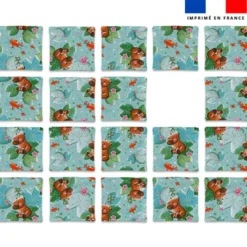 Patron imprimé pour jeu de puzzle 2 en 1 motif capybara - Création Stillistic