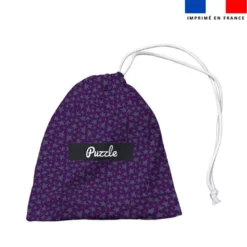 Patron imprimé pour jeu de puzzle 2 en 1 motif chat bonbons et chat citrouille - Création Stillistic
