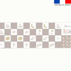 Patron imprimé pour jeu memory motif mouton des rêves