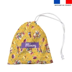 Patron imprimé pour jeu memory motif animaux de Pâques - Création Stillistic