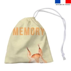 Patron imprimé pour jeu memory motif friends of forest