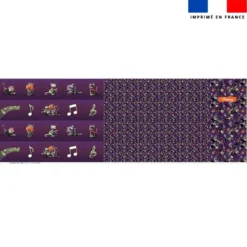 Patron imprimé pour jeu memory motif Bal masqué Halloween - Création Stillistic