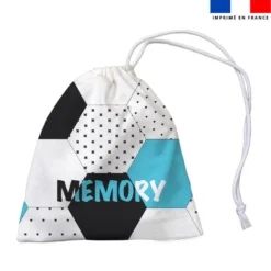 Patron imprimé pour jeu memory motif football