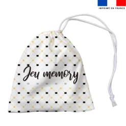 Patron imprimé pour jeu memory motif chat