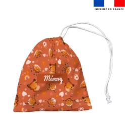 Patron imprimé pour jeu memory motif amis ptit déj - Création Stillistic