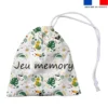 Patron imprimé pour jeu memory motif animaux de la jungle