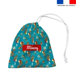 Patron imprimé pour jeu memory motif lion pirate - Création Stillistic