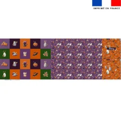 Patron imprimé pour jeu memory motif fantômes - Création Stillistic