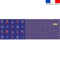 Patron imprimé pour jeu memory motif macareux - Création Stillistic