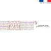 Patron imprimé pour protège carnet de santé motif flamant coco rose - Création Lili Bambou Design