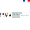 Patron imprimé pour protège carnet de santé motif animaux hiver