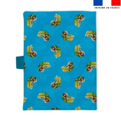 Patron imprimé pour protège carnet de santé motif bébé loutre - Création Stillistic