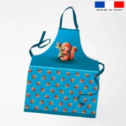 Patron imprimé pour tablier bébé écureuil - Création Stillistic