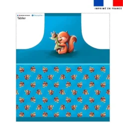 Patron imprimé pour tablier bébé écureuil - Création Stillistic