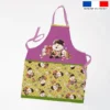 Patron imprimé pour tablier enfant motif mouton et oeufs de Pâques - Création Stillistic