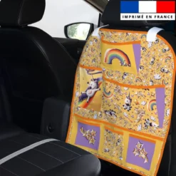Patron pour organisateur de voiture motif licorne toboggan + Coupon pochette Offert - Création Stillistic