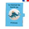 Patron protège carnet de santé personnalisé - Animaux de l'océan