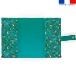 Patron protège carnet de santé personnalisé - Singe gourmand - Création Stillistic