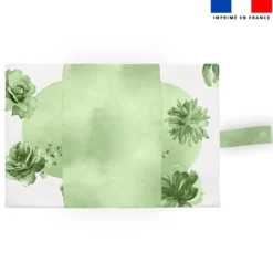 Patron protège carnet de santé personnalisé - Singe aquarelle