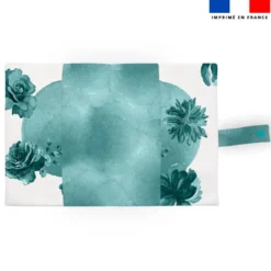 Patron protège carnet de santé personnalisé - Renard Aquarelle