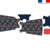 Patron robe enfant motif fleur multicolore
