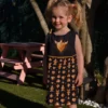 Patron robe enfant motif Noël pain d'épices - Création Stillistic