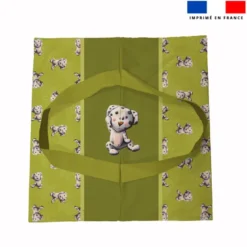 Patron sac à tarte motif bébé dalmatien - Création Stillistic