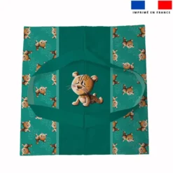 Patron sac à tarte motif bébé guépard - Création Stillistic
