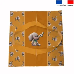 Patron sac à tarte motif bébé éléphant - Création Stillistic
