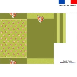 Patron sac à tarte motif bébé renard - Création Stillistic