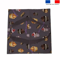 Patron sac à tarte motif gourmandises figue - Création Cat&Colours