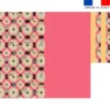Patron sac à tarte motif petits chiens géométriques - Création Lili Bambou Design